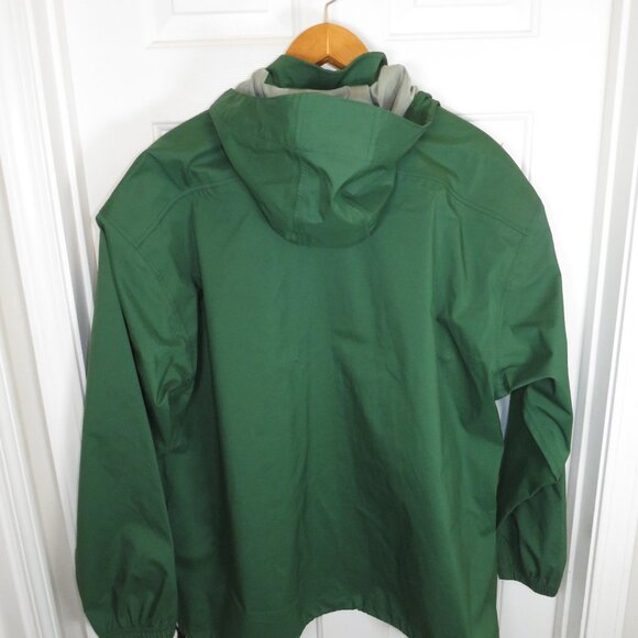 Vtg Michigan State Spartans Jacket Full Zip Mens 2XL Waterproof Rain Nike Team - Picture 4 of 7